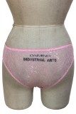Rosa Spitzen - Slip