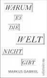 Markus Gabriel - Warum es die Welt nicht gibt -  Buch